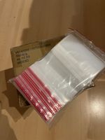 1000 Stk. Druckverschlussbeutel transparent 115x155mm neu