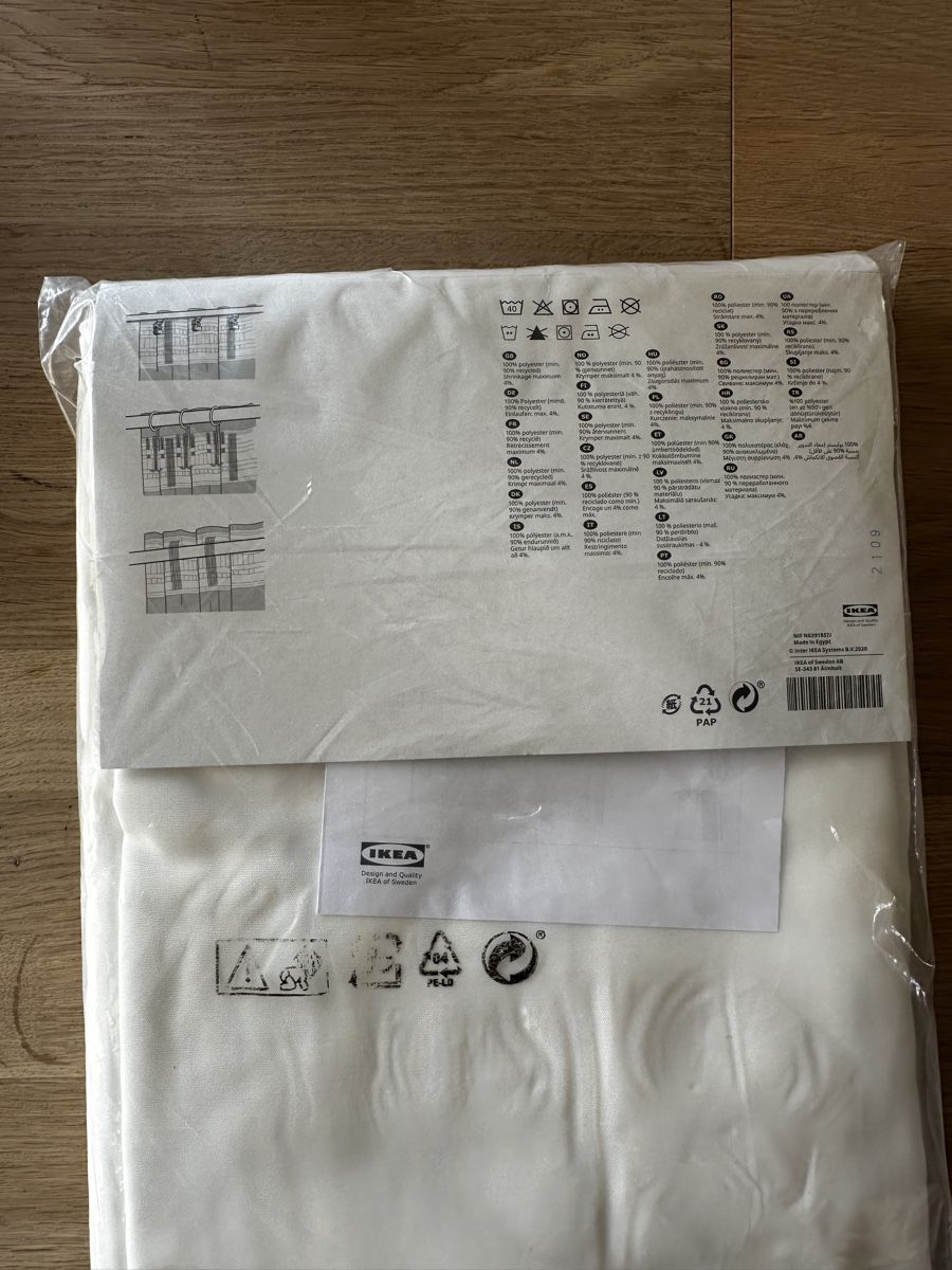 Tende: IKEA Hilja vorhang 145x300 – Nuovo e nell'imballaggio originale da Bern venduto da Tana31 2