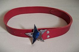 Ledergürtel von YUP, Starkeeper Kollektion