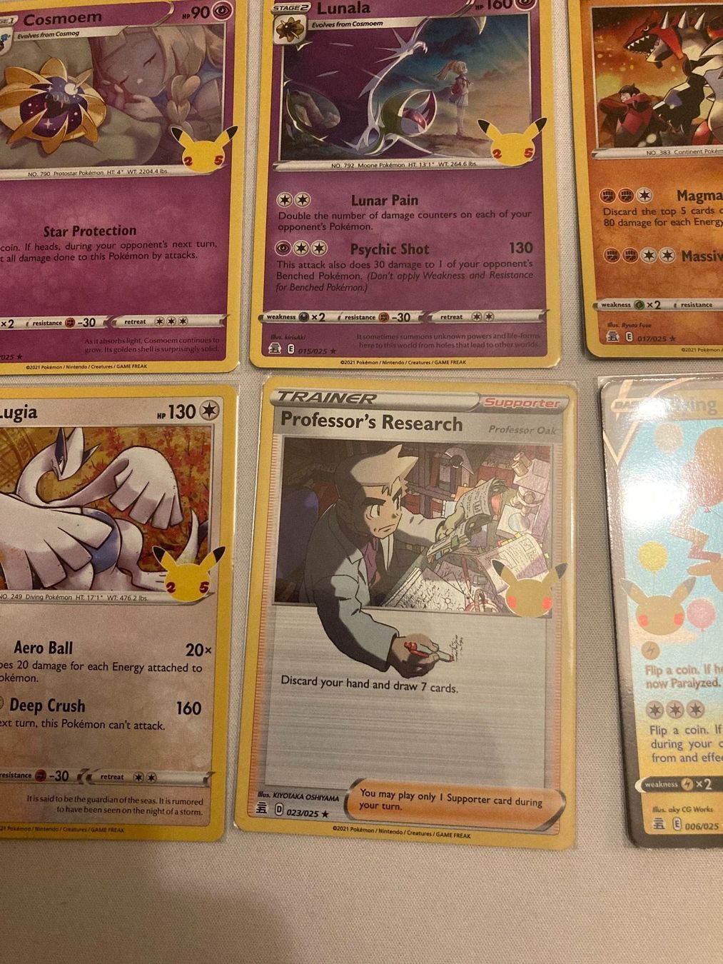 Cartoline: Pokemon Celebrations 17Stk. Englisch – Usato da Küssnacht am Rigi venduto da Ebikoner 5