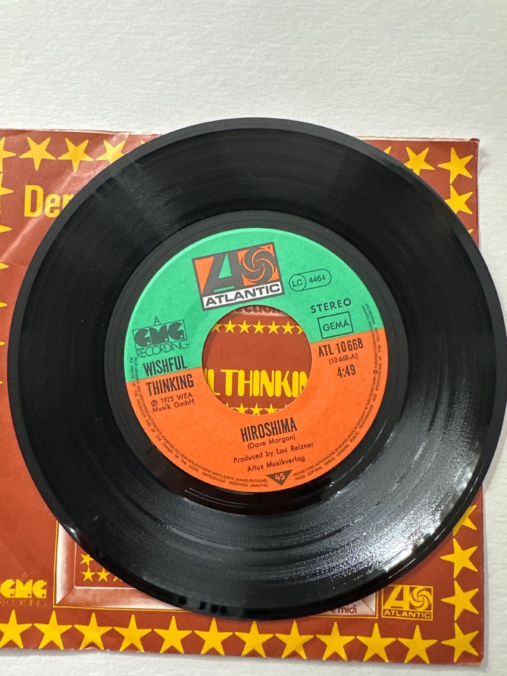 Dischi in vinile: Wishful Thinking – Hiroshima – Usato da Wabern venduto da fri_t6kq 2