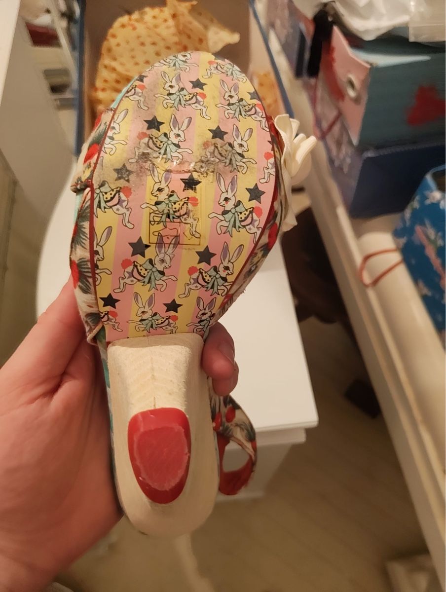 Scarpe da donna: Irregular Choice Rasberry Ripples Damenschuhe Grösse 37 – Nuovo (secondo la descrizione) da Zürich venduto da tos_mht7 2