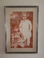 Puppenliebhaber - Rötelzeichnung Heidi Schmidhauser-Talmann