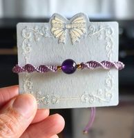 Bracelet fait main- améthyste
