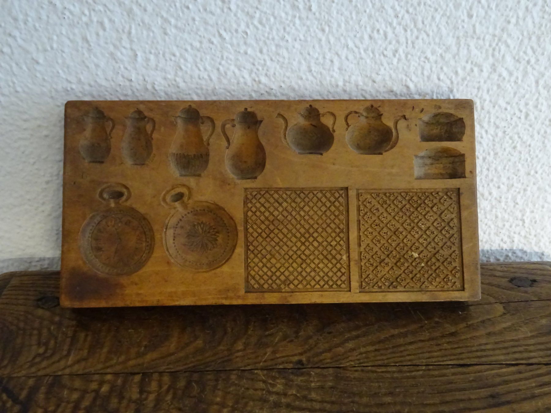 Teglie da forno: Marzipan Model / Sarg mit Sargdeckel / 18 Jh. – Usato da Esslingen venduto da eintagammeer