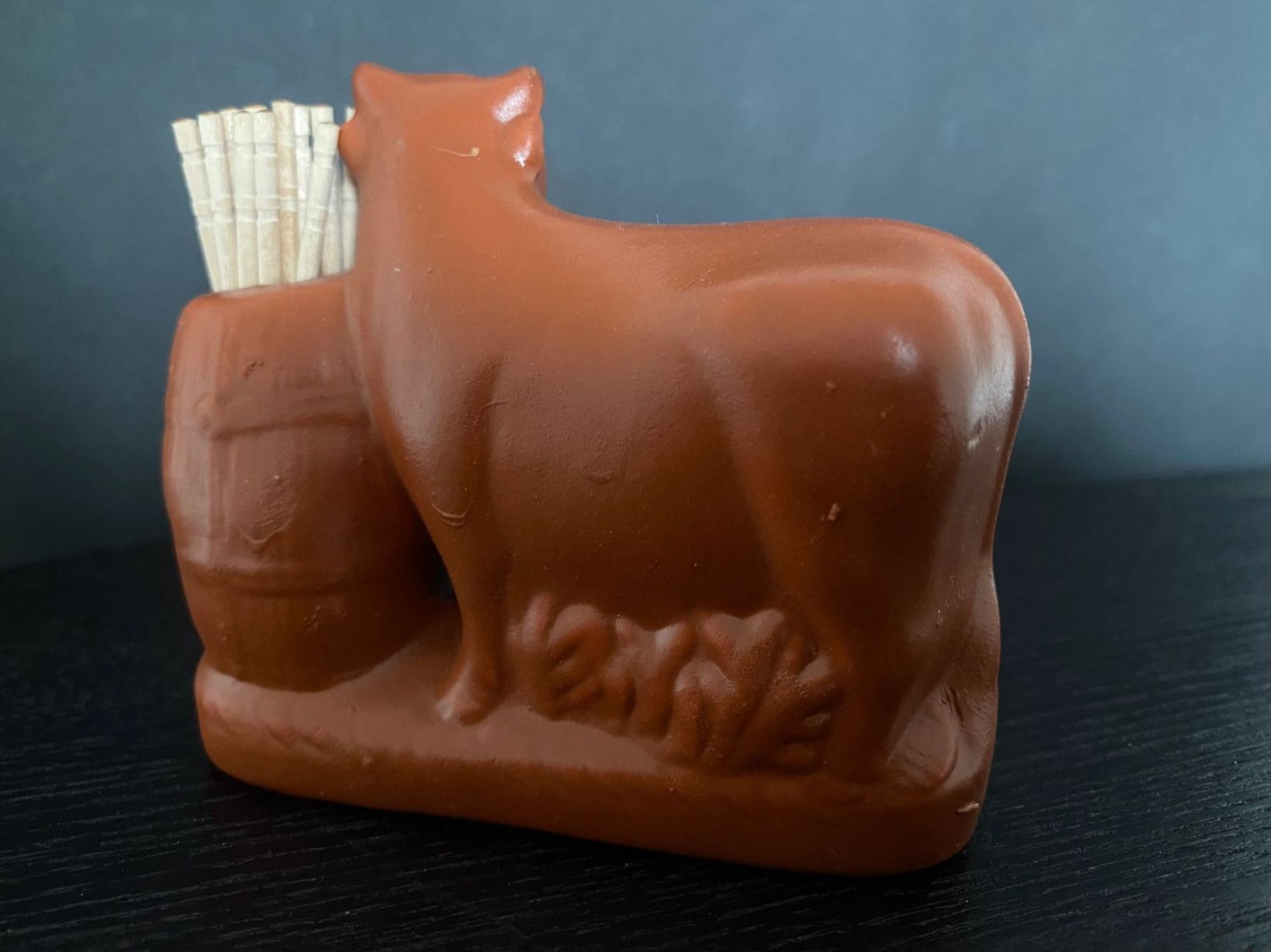 Statuette: Zahnstocherhalter aus Japan "Ushi" – Nuovo (secondo la descrizione) da Aarau venduto da chicochicomama 5