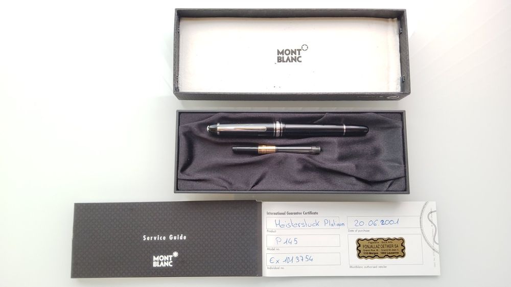 Stylo Plume Vintage T.M.C. 1977 - Boîte D'origine, Plume Blanche, Lot De Collection