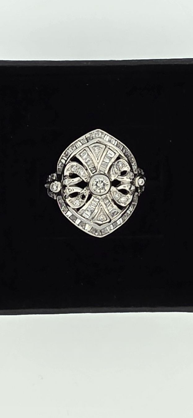 Ringe: 18 Karat WG Ring mit Brillanten – Gebraucht aus Zürich von Juwelier_Stauffacher