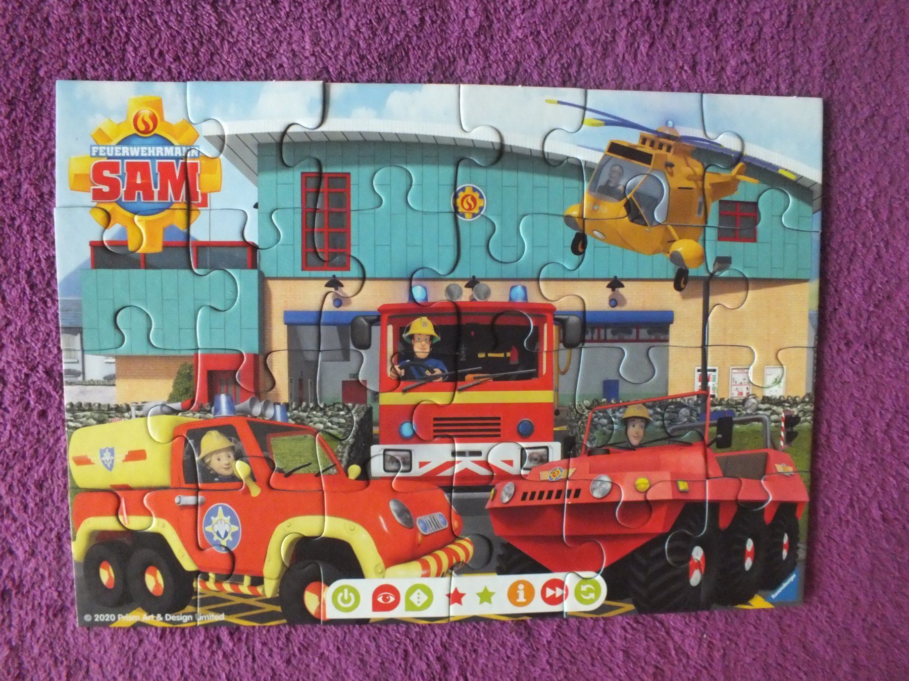 Tiptoi Puzzle: tiptoi Puzzle - Feuermann Sam (2x24) – Usato da Müllheim Dorf venduto da Seeeule01 2