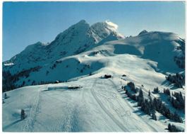 Villars - Skigebiet am Restaurant des Chaux