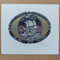 Exlibris Elita Viliama - Original signiert