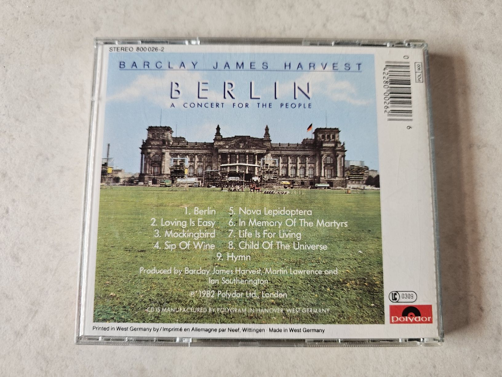 CD: Barclay James Harvest  -  Berlin – Usato da Schneisingen venduto da backstore24 1