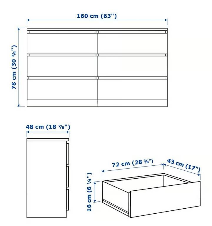 Ikea Commodes: IKEA Kommode – D'occasion à Diepoldsau par deeleux 1