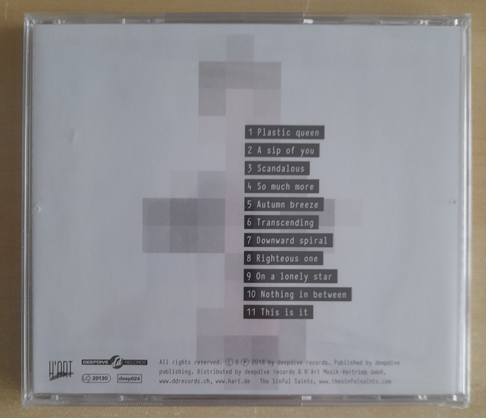 CDs: The Sinful Saints - This is it – Neu und originalverpackt aus Bettlach von Stinger67 1