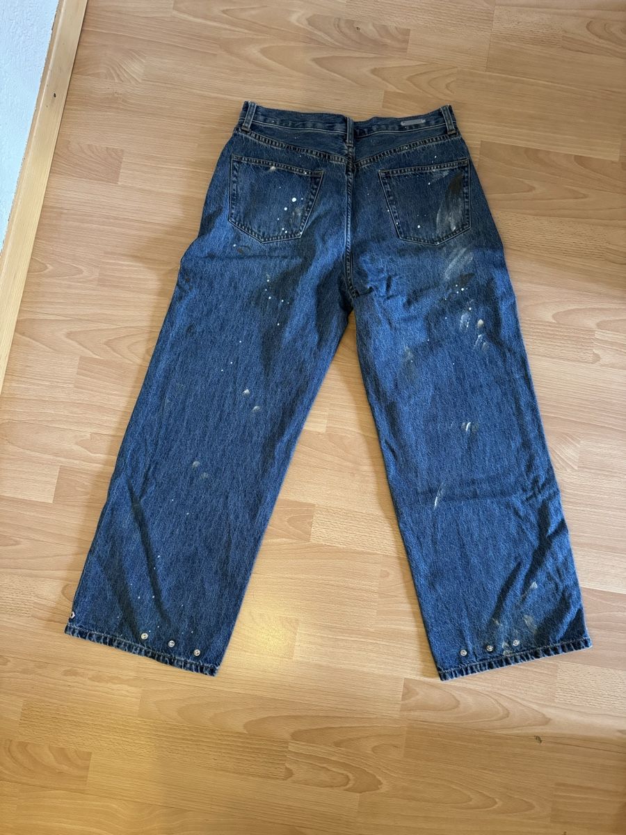 Helmut Lang Jeans: Helmut Lang - WIDE LEG PAINTED JEANS Gr. 31 – Gebraucht aus Zürich von zhk5 2