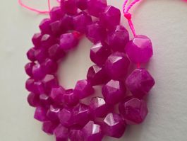 Turmalin rosa facettiert 6mm. Strang