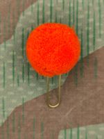  Pompon zu Tschako Ord. 1898 für Infanterie Kompanie 3