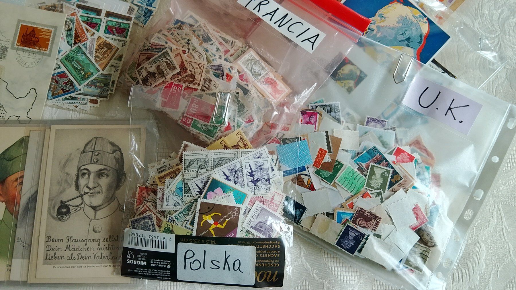 Tutti i francobolli: Lotto francobolli mondiali e buste – Usato da Porza venduto da alba55 7