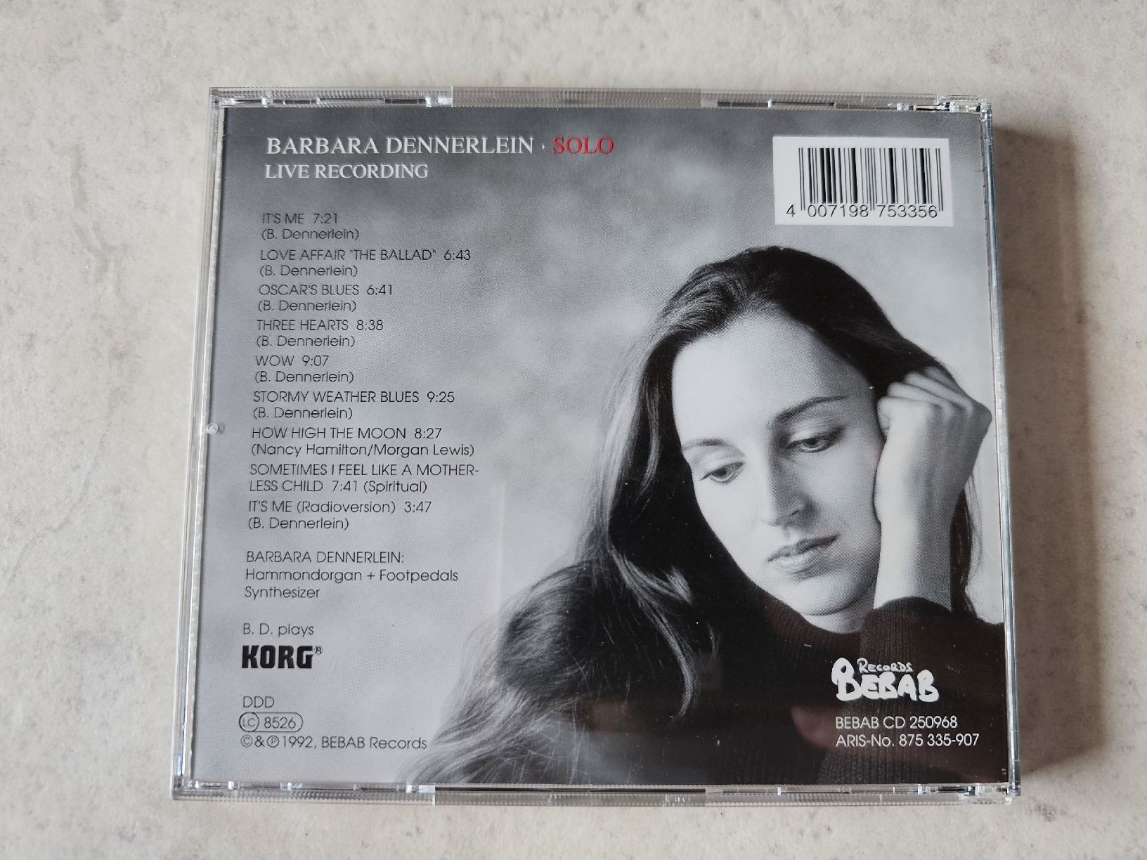 CDs: Barbara Dennerlein  -  Solo – Gebraucht aus Schneisingen von backstore24 1