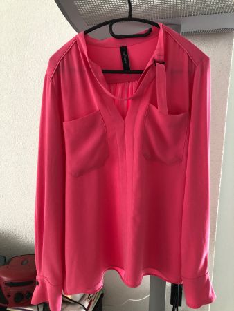 Marc Cain Damen Bluse rosa langarm guter Zustand