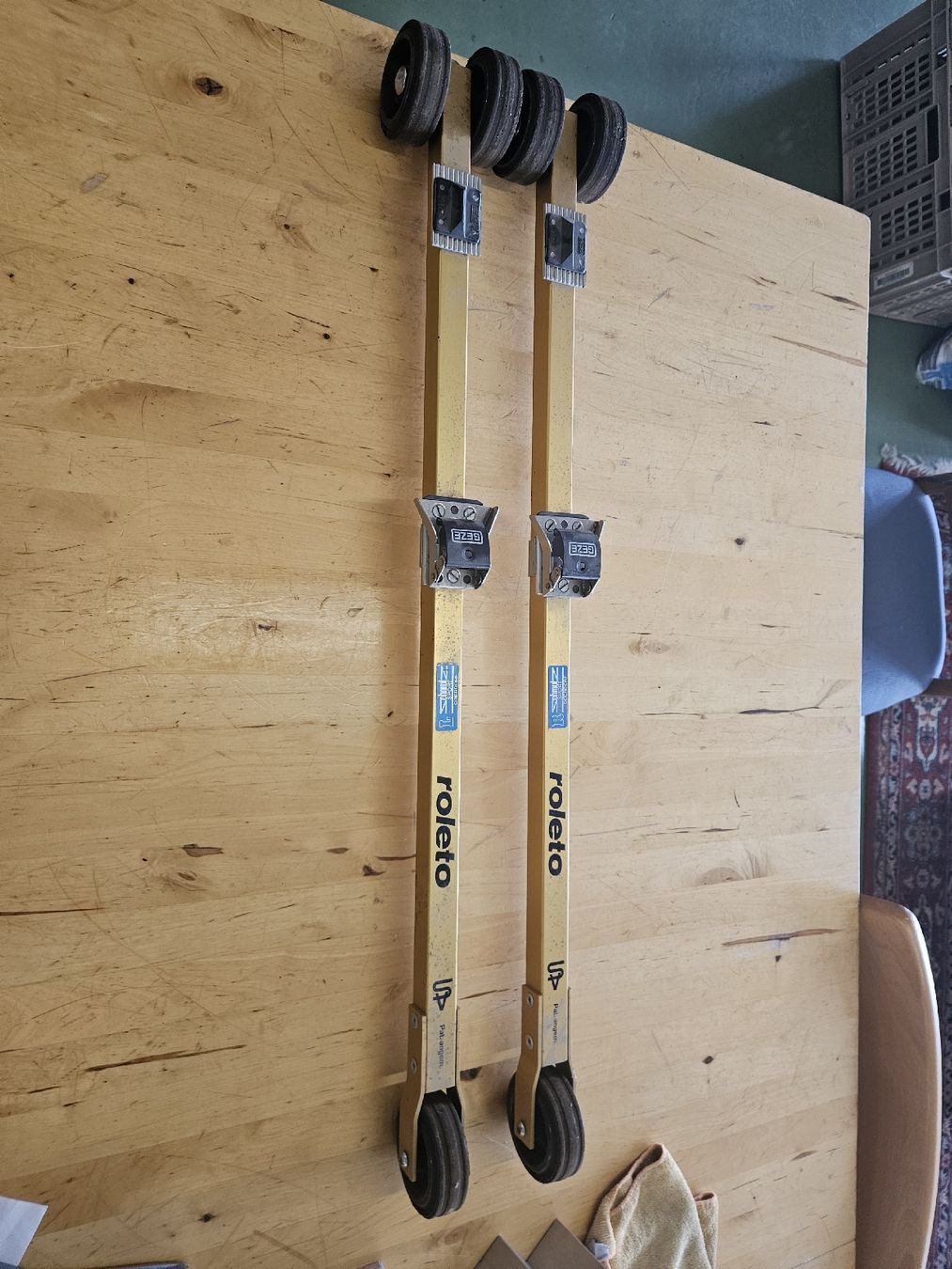 Sci: Vintage Rollski Roleto  – Usato da Pratteln venduto da Cartonsducoeur_bl
