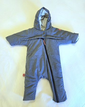 Combinaison pilote fourrée 0-6 mois comme neuve