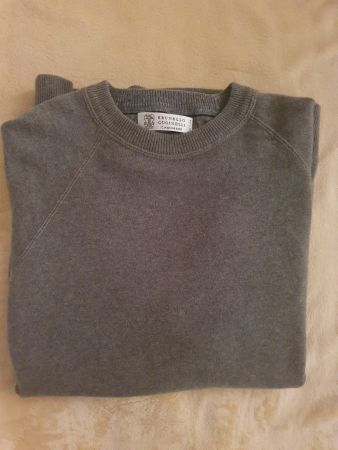 Brunello Cucinelli Cashmere Pullover (Grau)