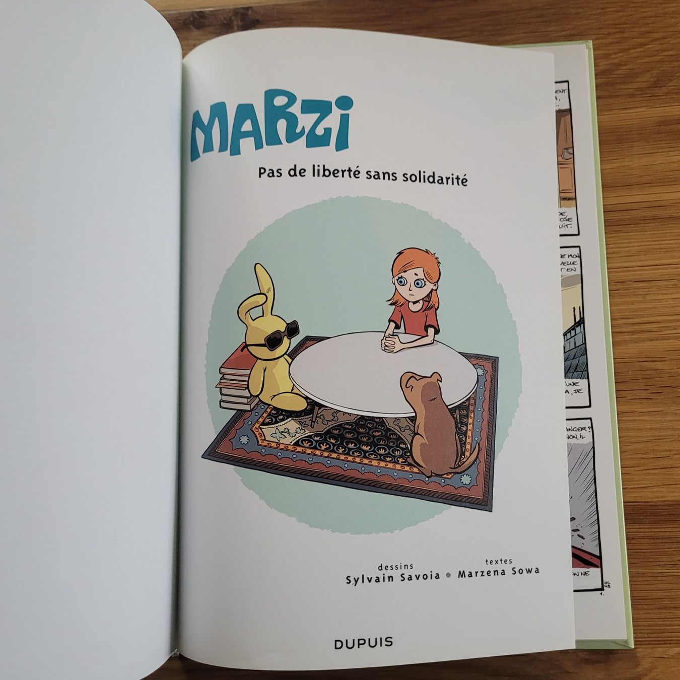 Comics: BD EO Marzi 5. Pas De Liberté Sans Solidarité – Gebraucht aus Biel/Bienne von Destockweb 1