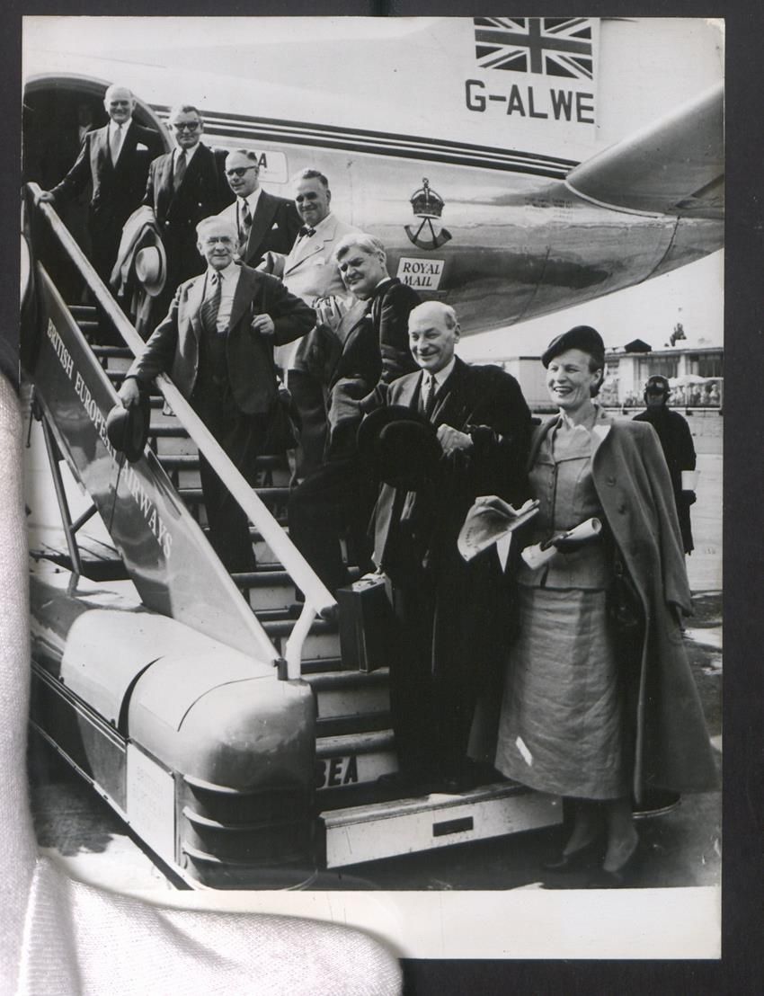 Fotografie &  Plakate: Fotografie Flugzeug Vickers Viscount der – Gebraucht aus Berlin von bartko-reher