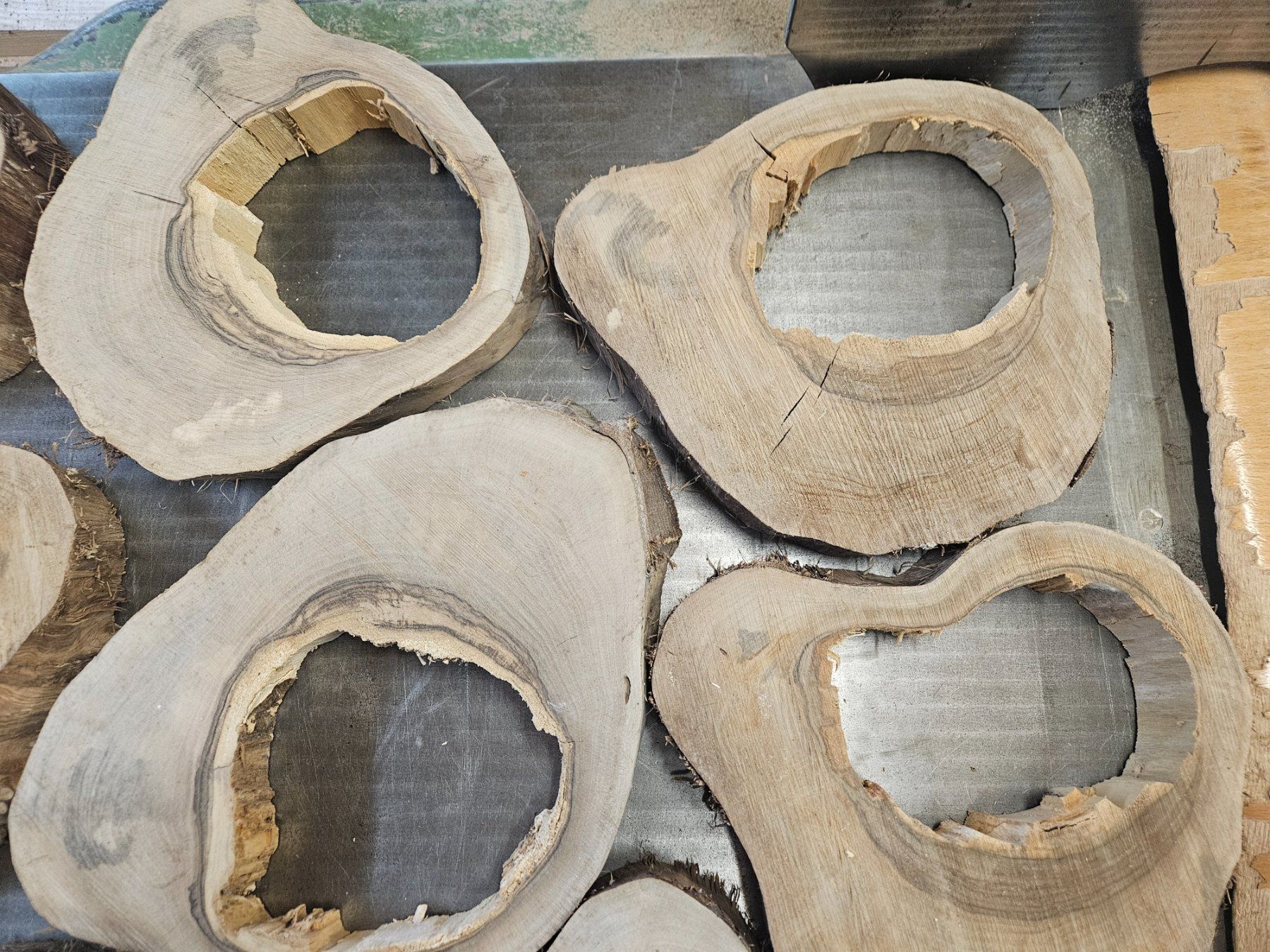 Holzartikel: Nussabum Holz Baumscheiben – Neu (gemäss Beschreibung) aus Schangnau von egli6.2 6