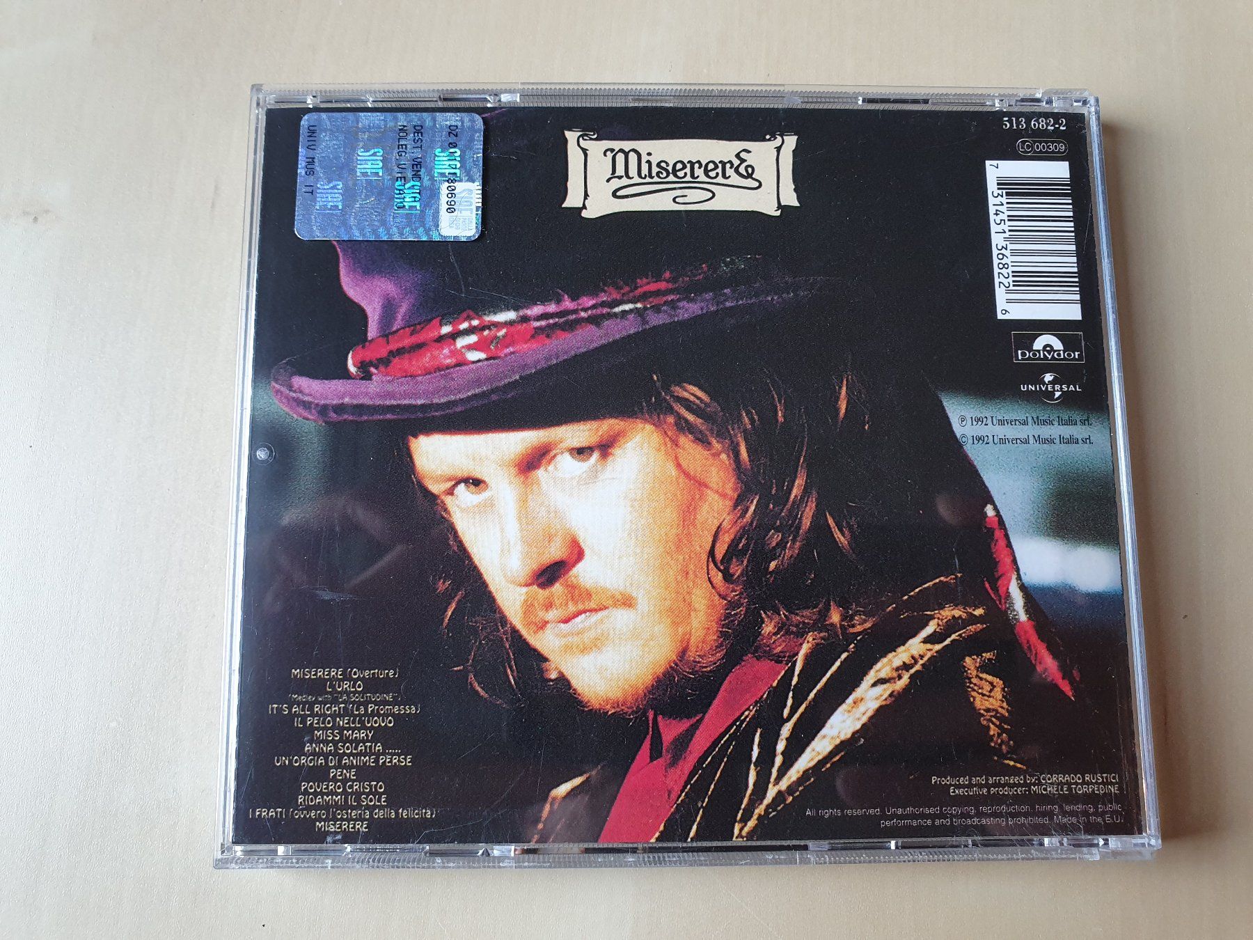 CDs: Zucchero sugar Fornaciari – Gebraucht aus Stansstad von collectorsshop 1