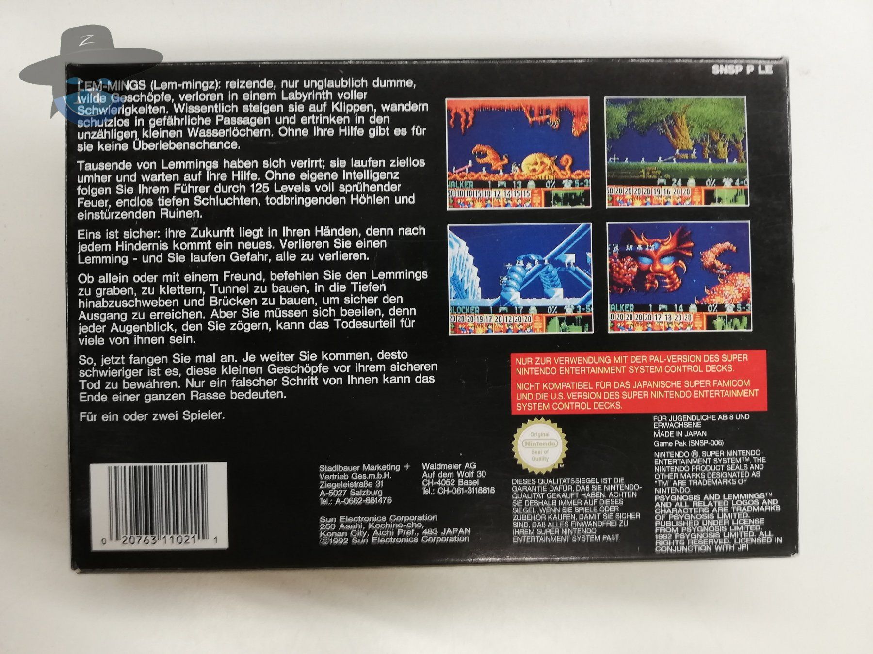 Nintendo Giochi: Lemmings / Super Nintendo SNES – Usato da St. Gallen venduto da zorro_dc 1