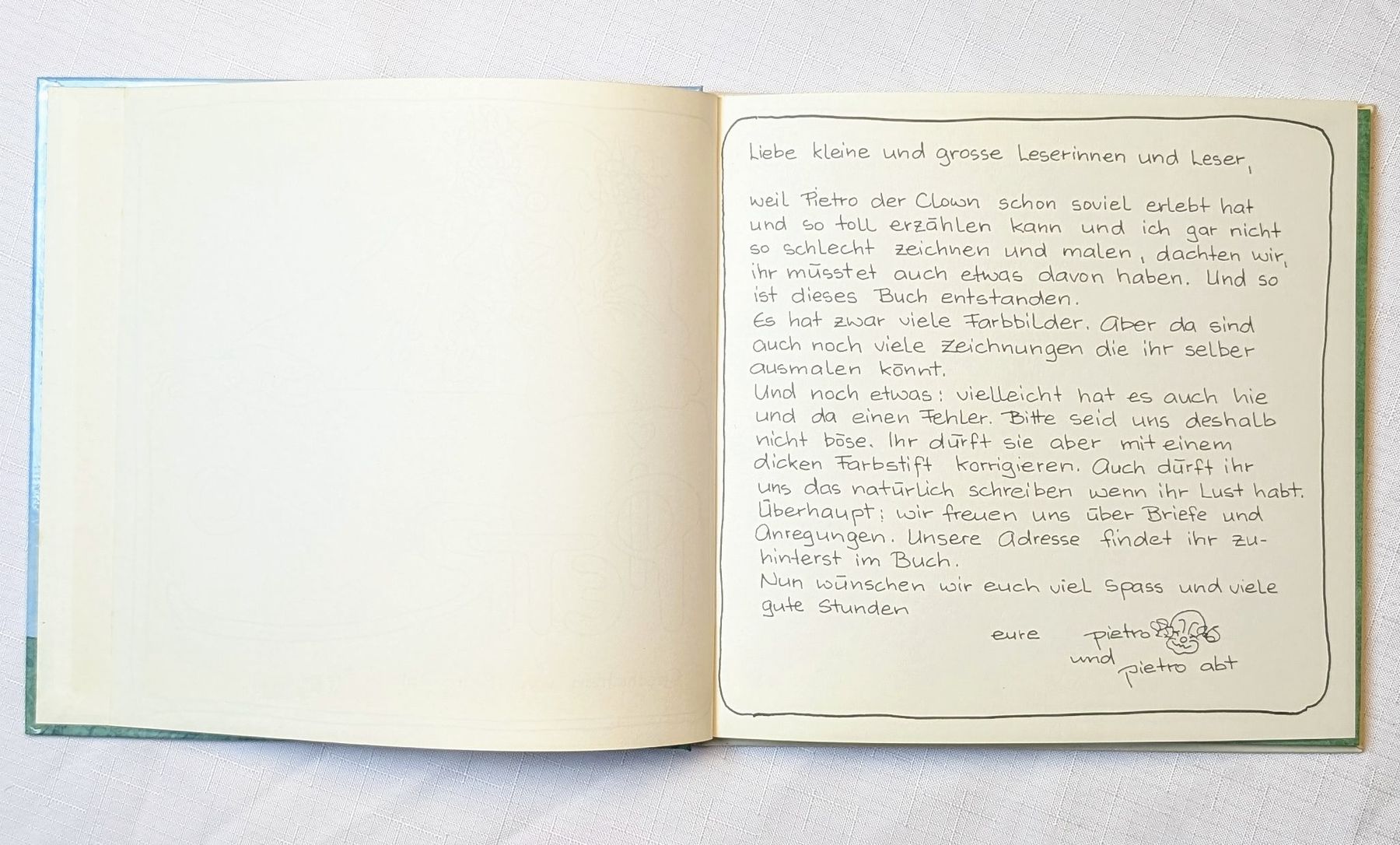 Livres: PIETRO ABT Bilderbuch – Neuf (Voir description) à Wängi par ABIZONE-86 1