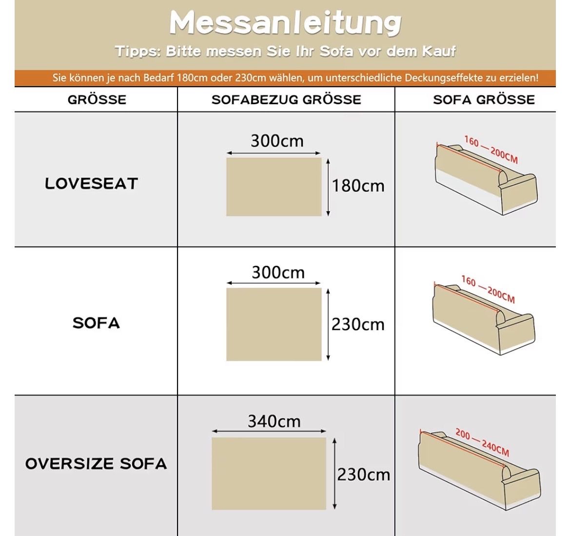 Coperte: Sofahusse mit Fransen, maschinenwaschbar, super weich, 230cm – Usato da Ennetbaden venduto da janique99 1