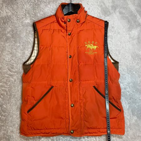 Polo Ralph Lauren RLPC 381 Daunenweste Leder Gr. L Orange