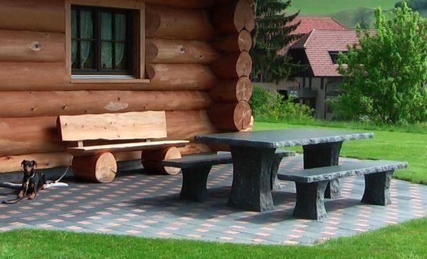 Tavoli da giardino: Granittisch 220x100x75 Padang + 2 Bänke – Nuovo e nell'imballaggio originale da Lyss venduto da Ursprung1 4