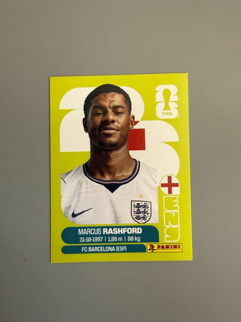 Panini Carte collezionabili: Panini Marcus Rashford ENG19 – Usato da Liebefeld venduto da Ronaldo-1996