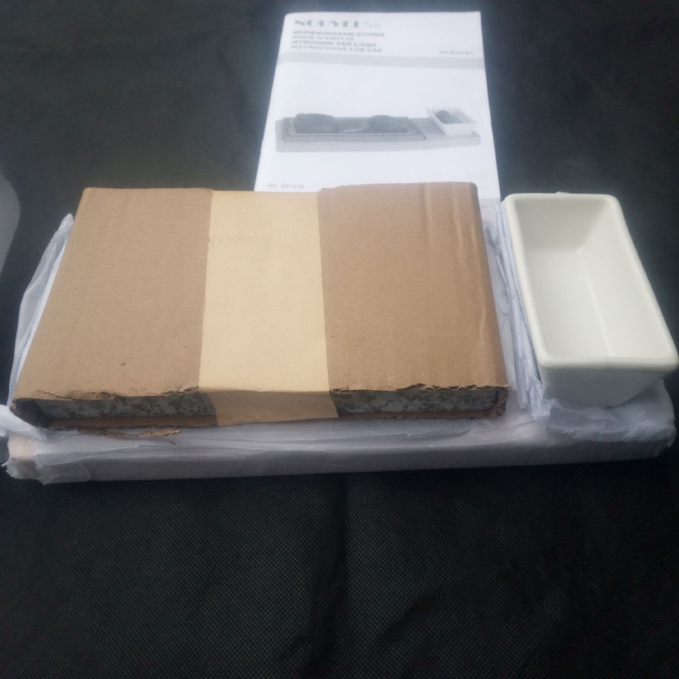 Elettrodomestici da cucina: Nouvel Hot Stone Set, neu – Nuovo e nell'imballaggio originale da Luzern venduto da toenu23 4