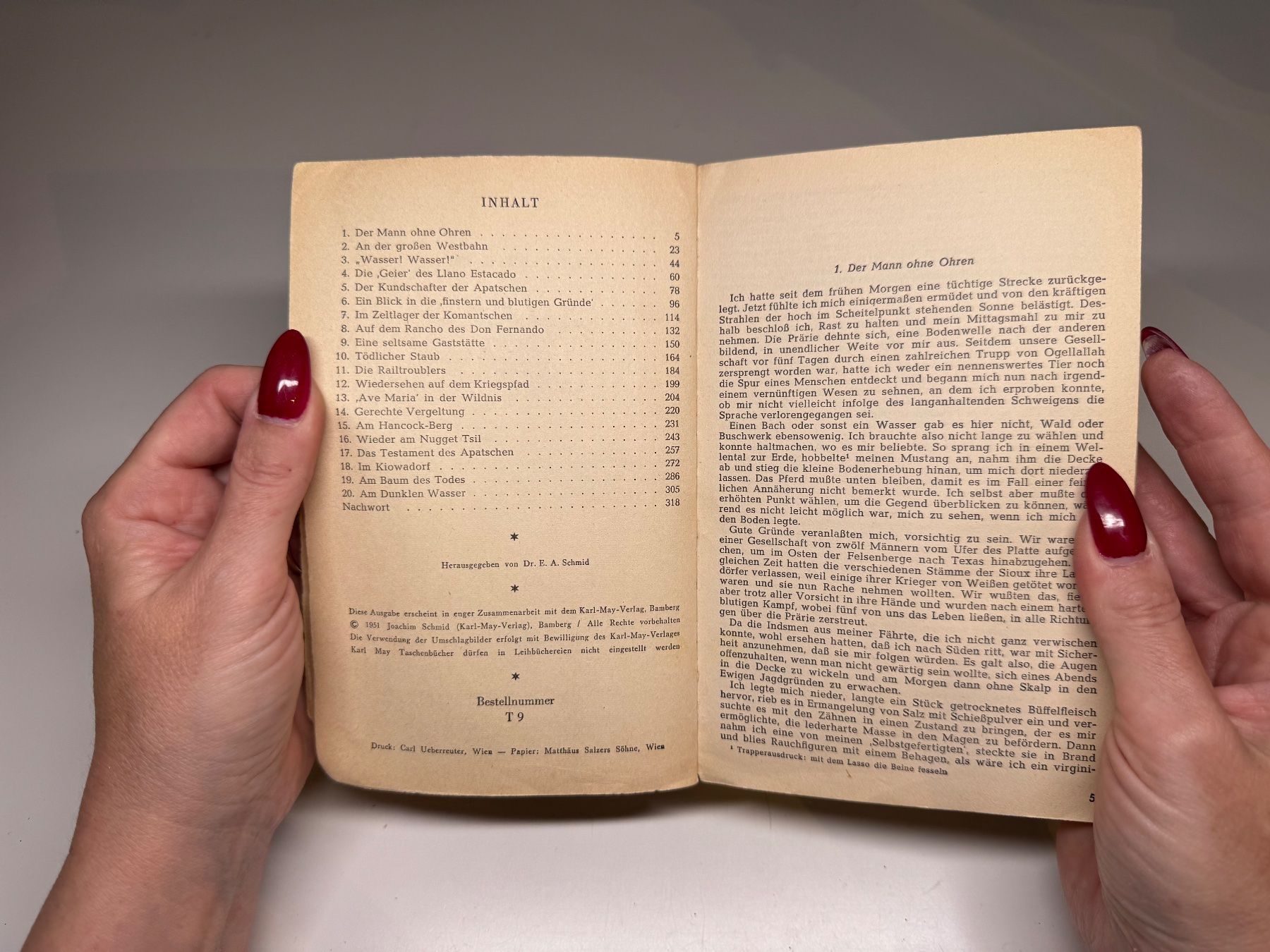 Libri: ROMAN: Karl May, Winnetou – Usato da Grosswangen venduto da Kleine.Knoepfe 4