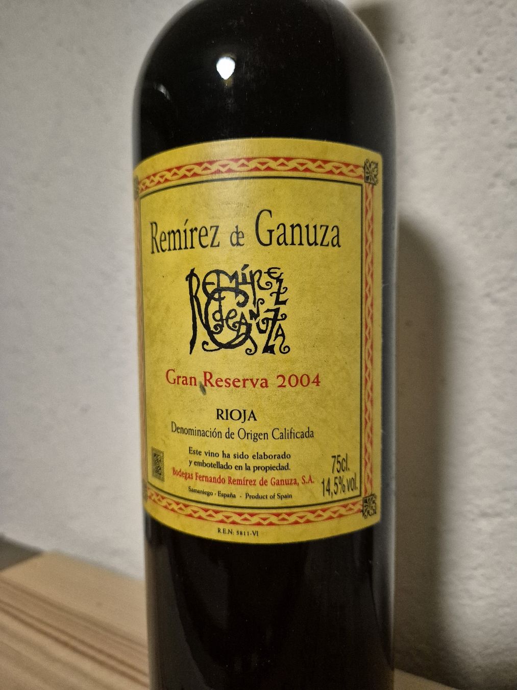 Rioja Vino: Remirez de Ganuza Rioja Gran Reserva 2004 / 100PP – Nuovo (secondo la descrizione) da Widen venduto da HD8001 1