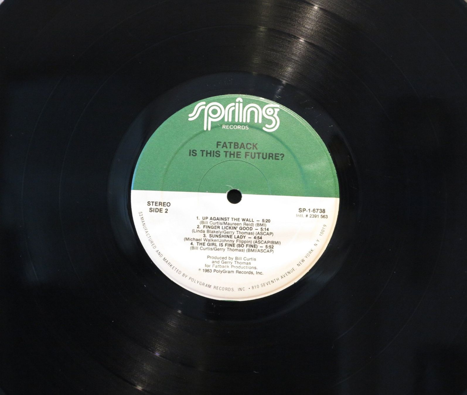 Vinyles: Fatback - Is this the Future – D'occasion à Zürich par Naim60 3