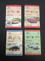 Saint Lucia Old Cars kleines Lot ungezähnt ** Luxus (C117)