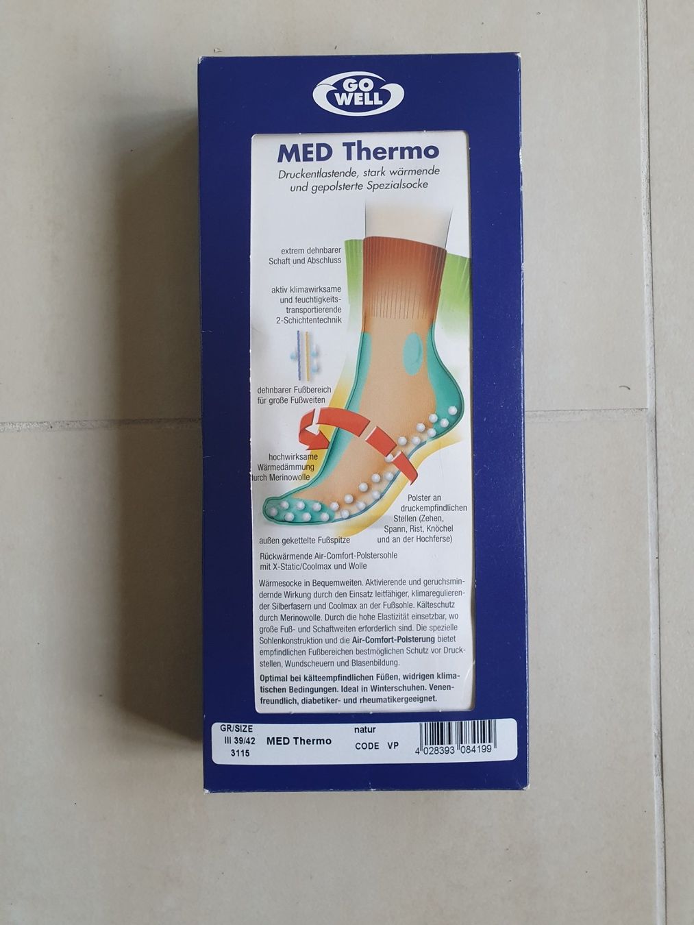 Calze: Thermosocken Gr. 39 - 42 – Usato da Ennetbühl venduto da Steph048 1