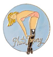 U393 - Pin Girl Photo Tanny / Fanny