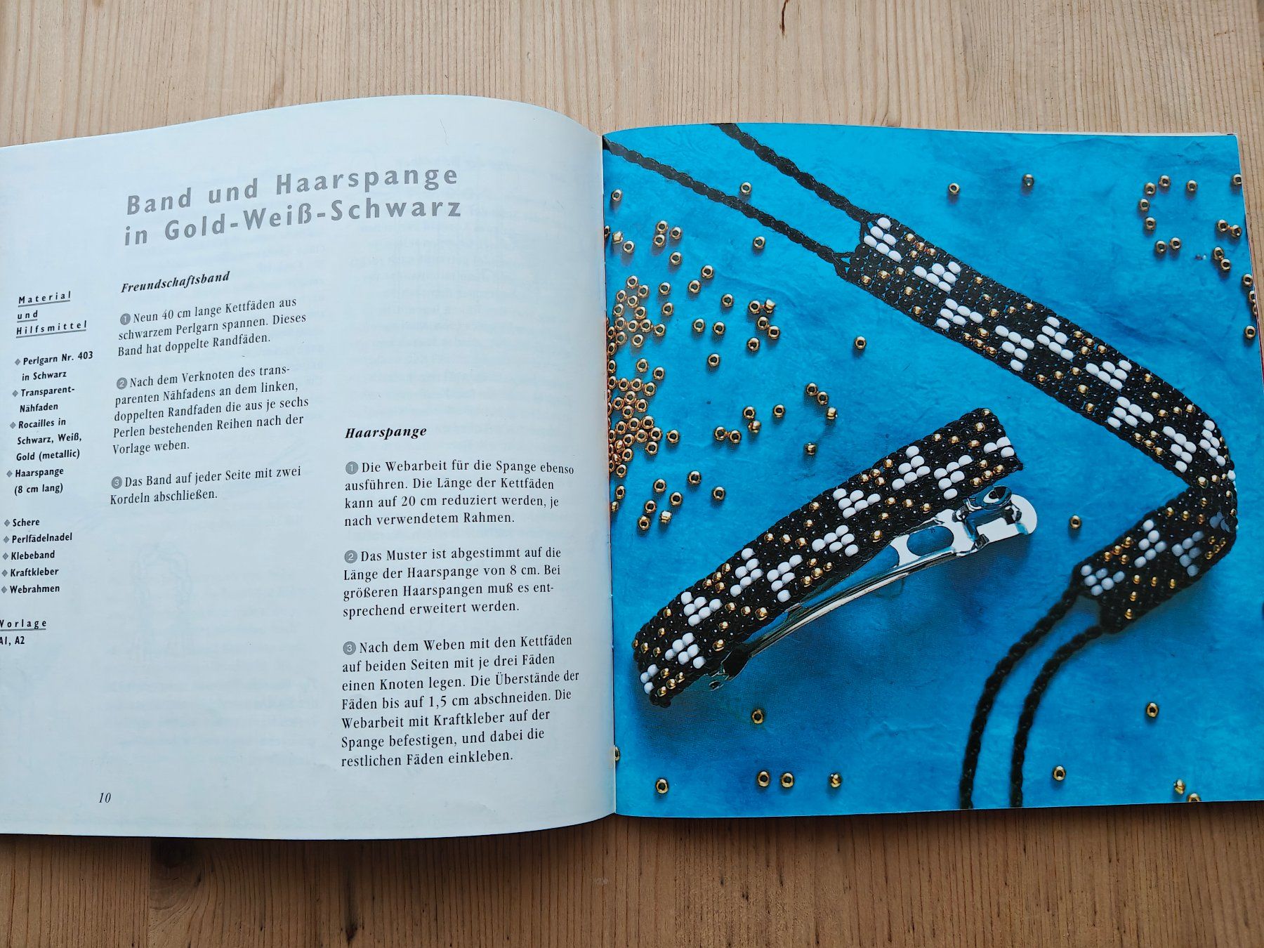 Livres: Mit Perlen weben / Freundschaftsbänder .... - Ingrid Moras – D'occasion à Muttenz par Negnuja 3