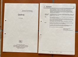 Unterricht - Delfine - Werkstatt