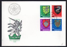 FDC Pro Juventute 1979