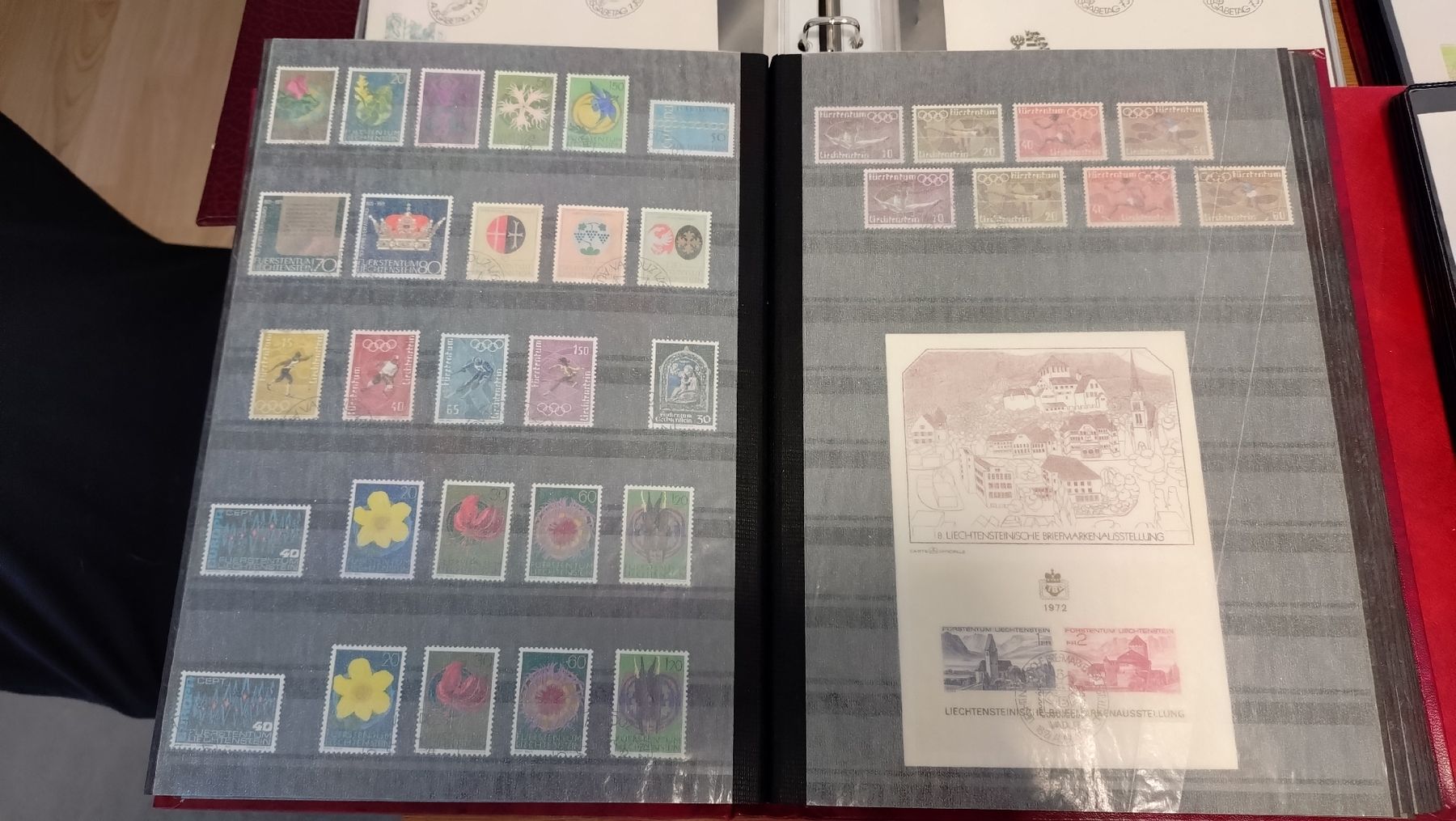 Tutti i francobolli: Fürstentum Liechtenstein Sammlung SBK 1300.-Fr – Usato da Tägerschen venduto da cupra81 2