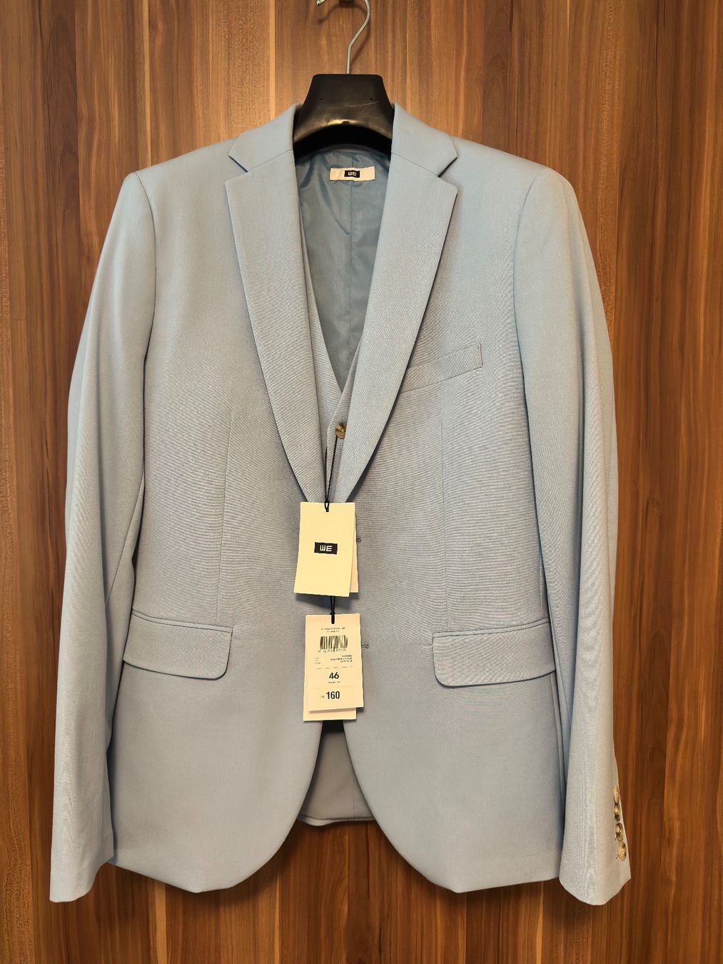 We Completi: Anzug 3-teilig "WE" - Grösse 46 - hellblau - NEU – Nuovo e nell'imballaggio originale da Mörschwil venduto da vet_vzj9