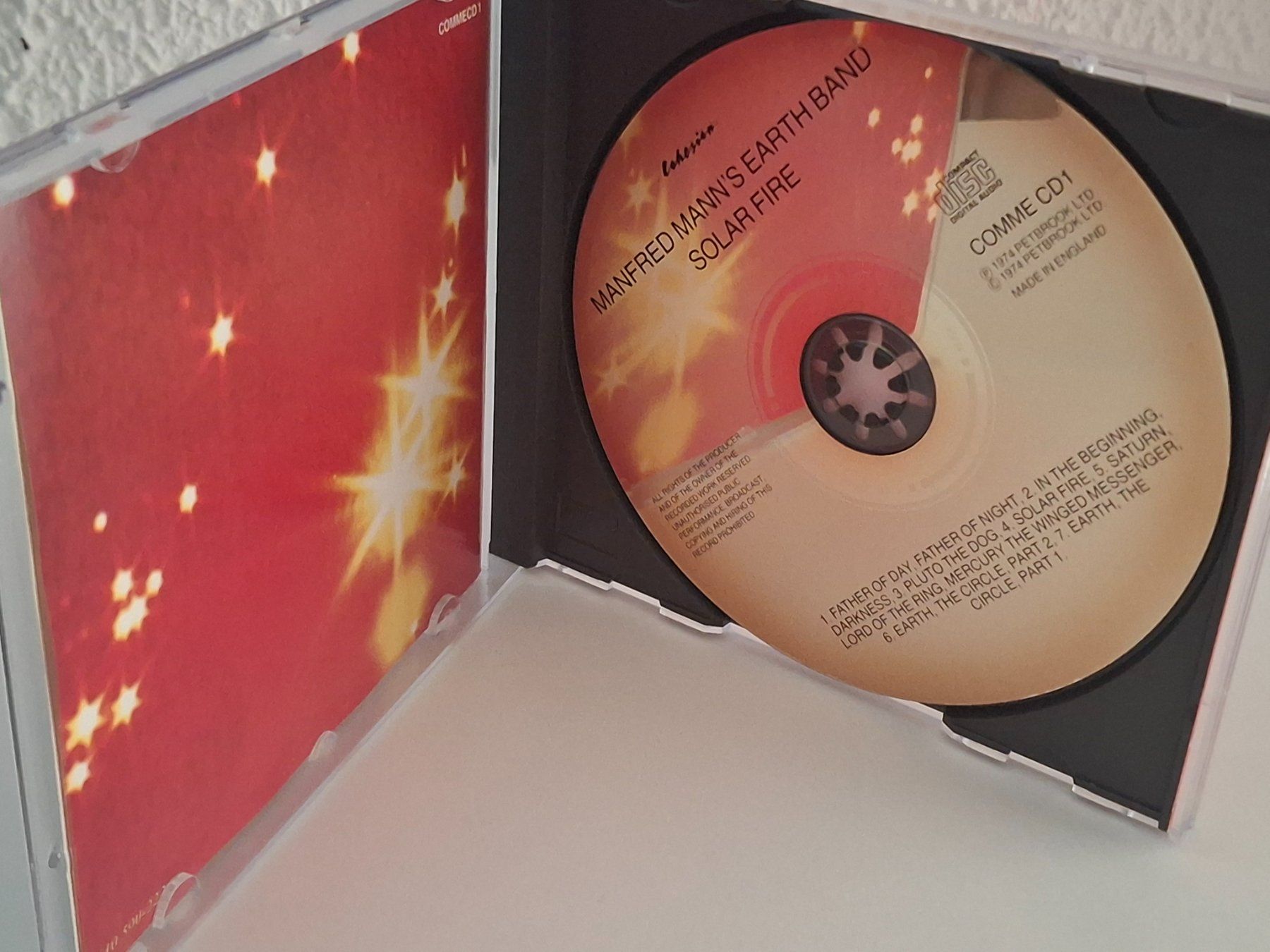 CDs: CD Manfred Mann's Earth Band -  Solar Fire – Gebraucht aus Aarberg von Jackup1 2